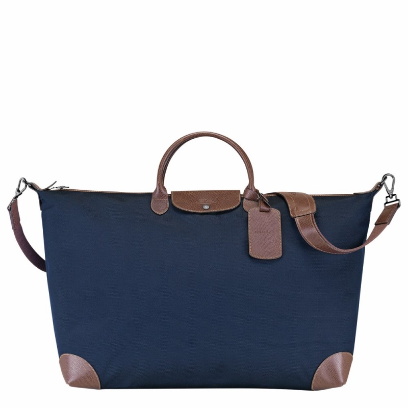 Navy Longchamp Boxford M Men's Travel Bags